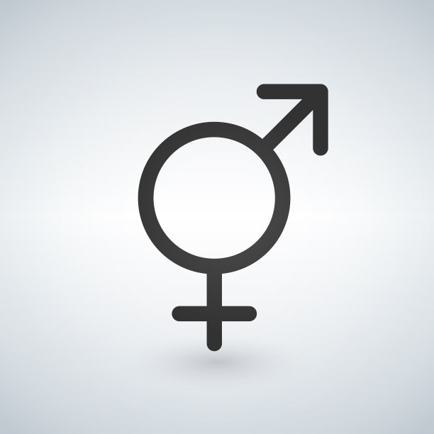 黑色男女符号图片下载