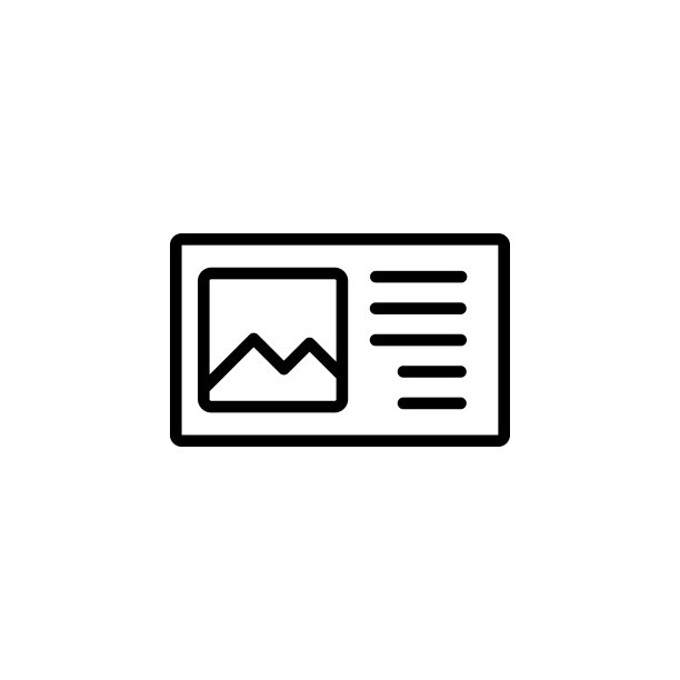 景观图标设计线条风格完美适用图片下载