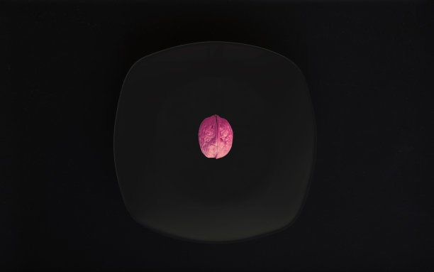 深盘紫胡桃木，极简的黑色图片下载