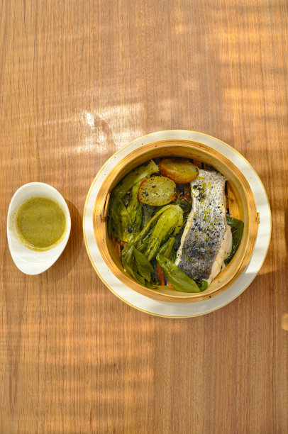 鳕鱼蔬菜图片下载