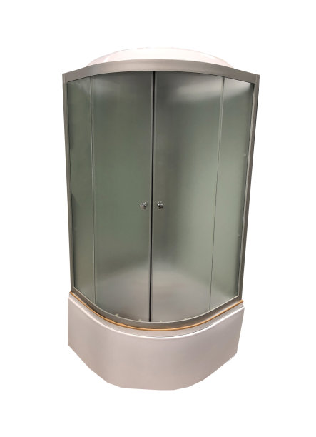 孤立的白色背景淋浴浴缸图片下载