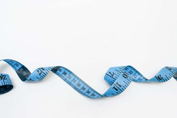 蓝色胶带在白色背景上隔离了一厘米图片下载