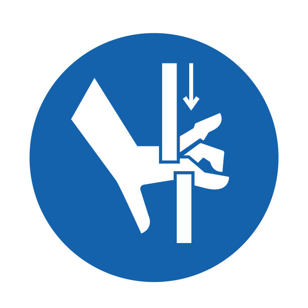 粉碎手顶部底部符号符号矢量插图图片下载