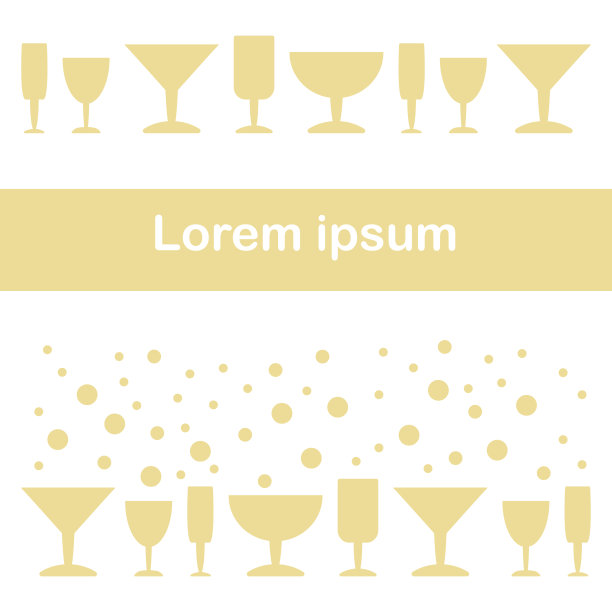 酒杯，香槟，飞溅。矢量插图在平面风格的贺卡，邀请和更多图片下载