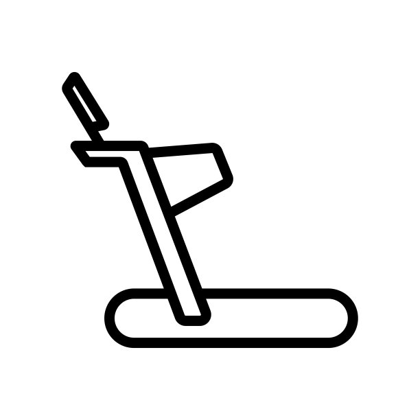 运行模拟器与屏幕控制图标矢量轮廓说明图片下载