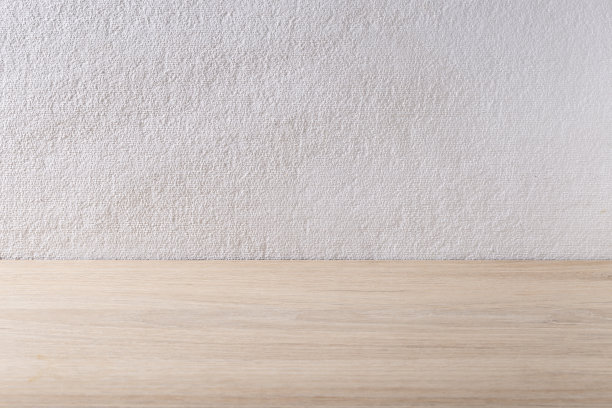 带有白色灰泥背景的木板图片下载