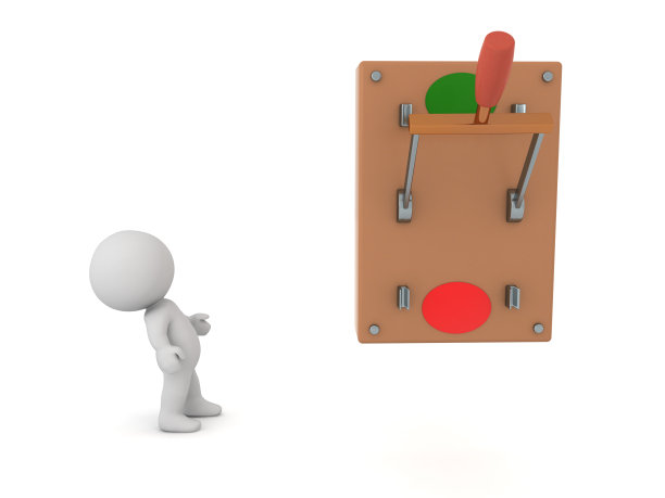 3D角色看开关图片下载