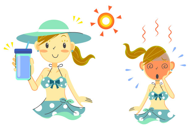 比基尼女孩表情系列图片下载