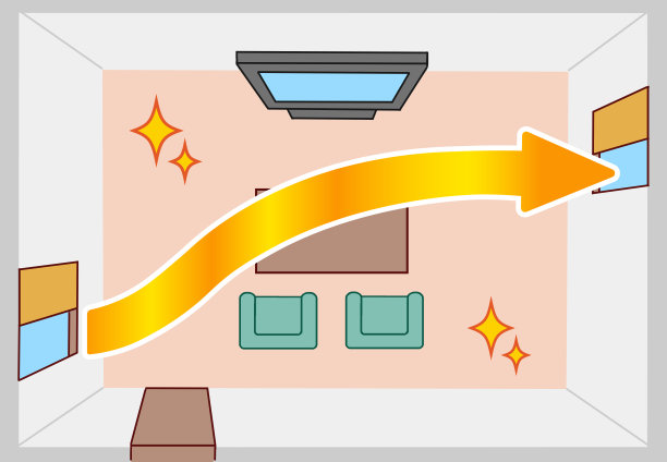 使房间通风的插图图片下载