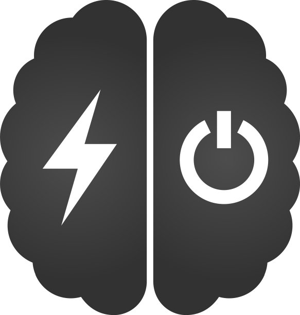 大脑有闪电或充电，然后关闭图片下载