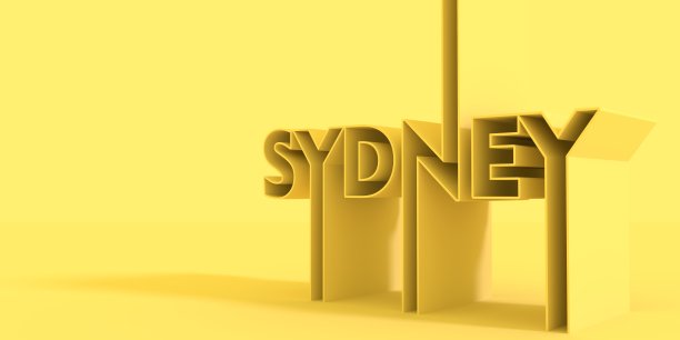悉尼城市名。图片下载
