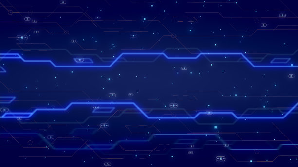 平视显示HUD图形用户界面线路板现代风格图片下载