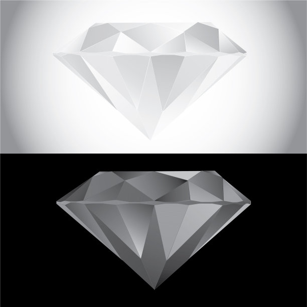灿烂的钻石游戏上的白色和黑色图片下载