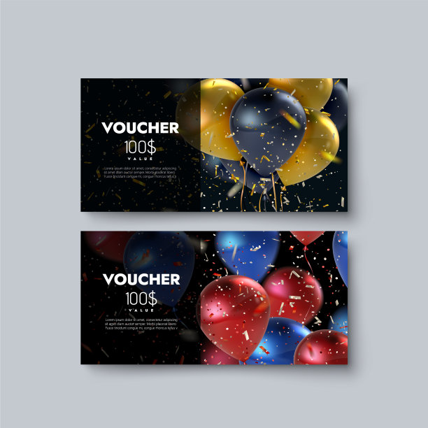 礼券模板图片下载