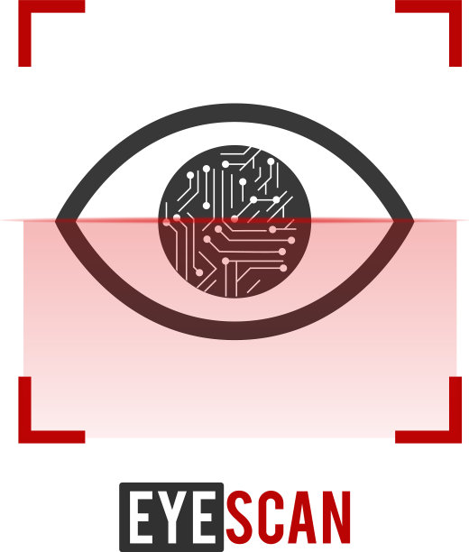 眼扫描，眼扫描，生物识别图片下载