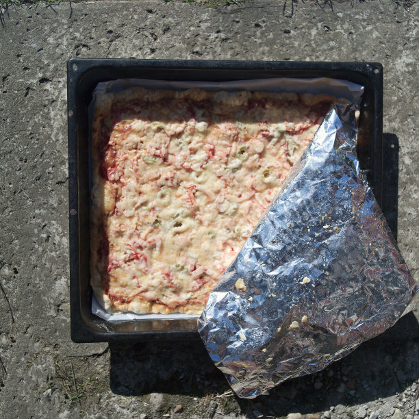 用平底锅自制披萨图片下载