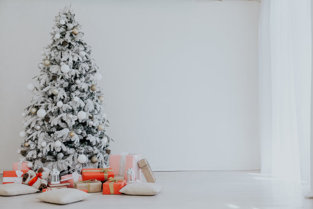 圣诞佳节冬新年圣诞树装饰礼物图片下载