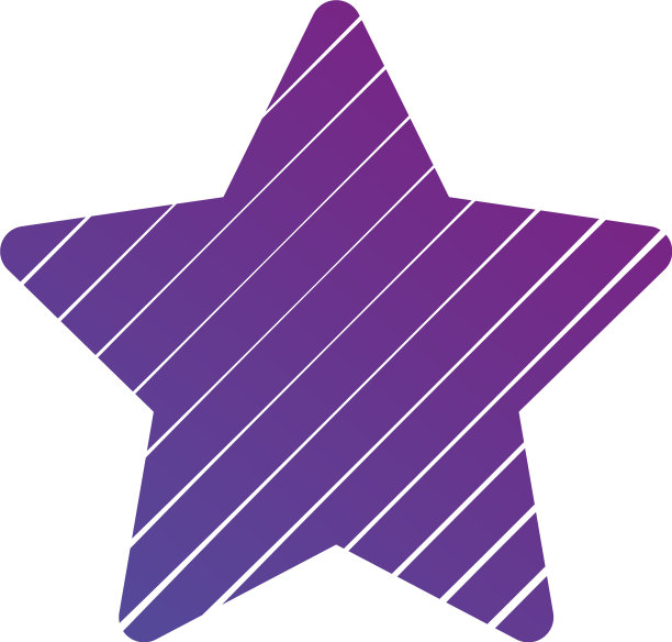 星形标志极小抽象几何符号图片下载