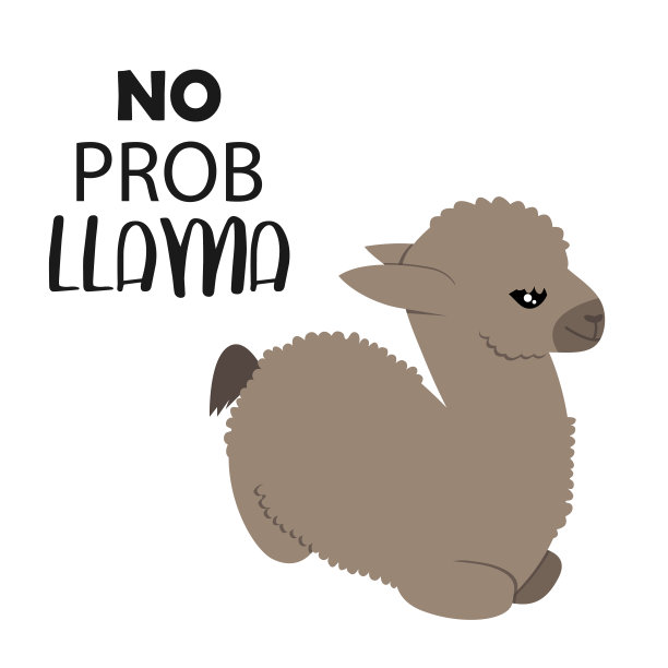 可爱的骆驼和标题没有问题图片下载