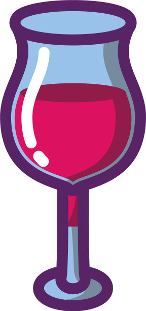 孤立酒杯设计图片下载