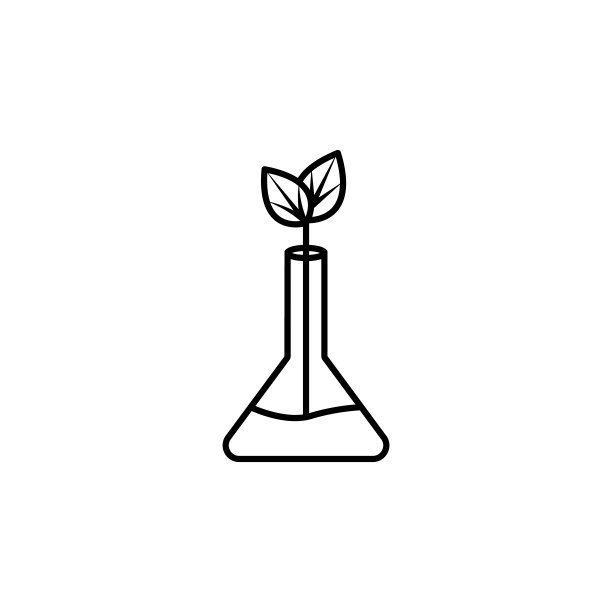 白色背景上的生态线性插图图标图片下载