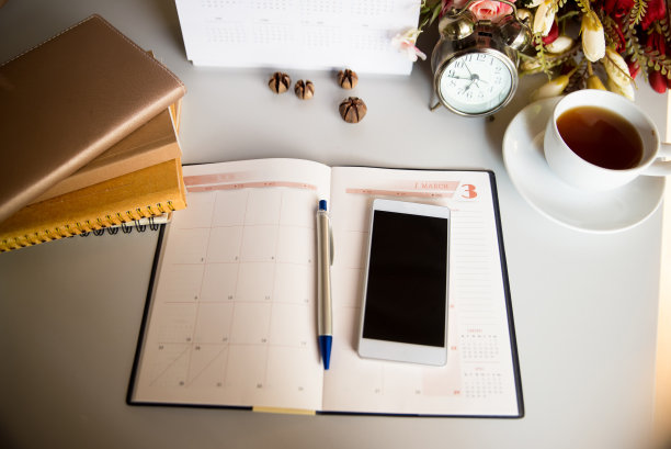 计划和日历概念图片下载