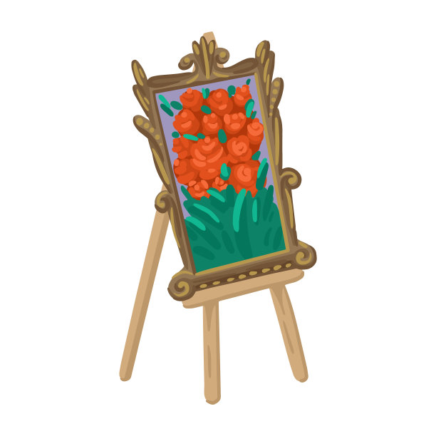 在帆布上画在木框上画图片下载