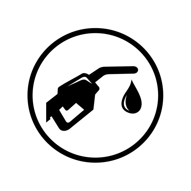 泵汽油图标符号模板图片下载