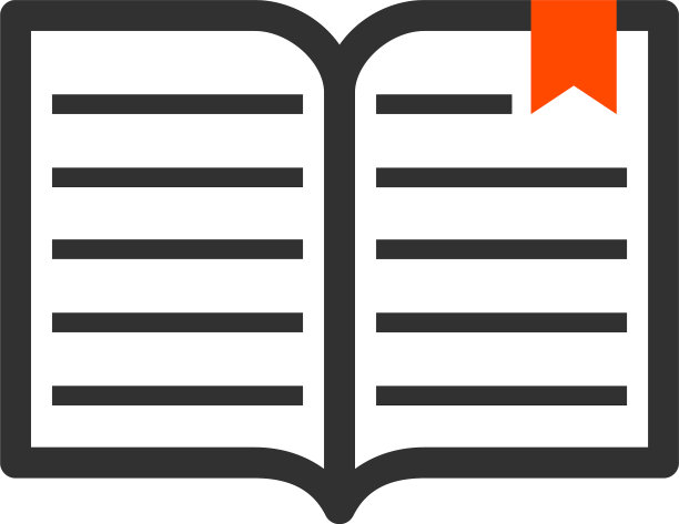 书籍图标与书签为网站设计和图片下载