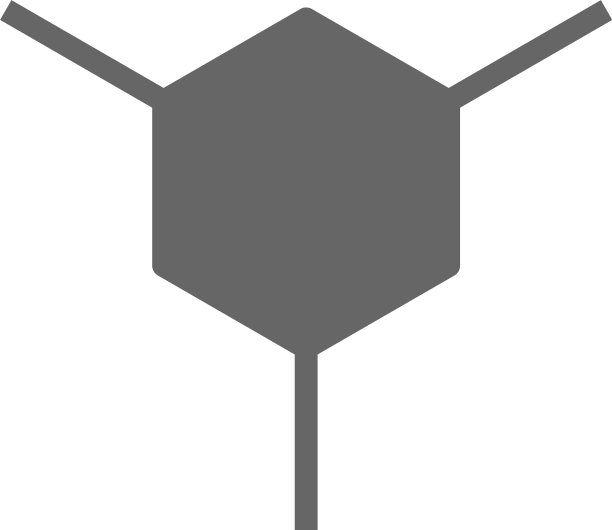 蜂窝图标生物工程平隔离图片下载