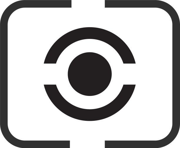 数码摄影相机测光模式图标图片下载