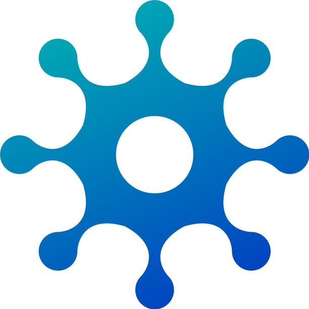 分子纳米技术实验室圈标志模板图片下载