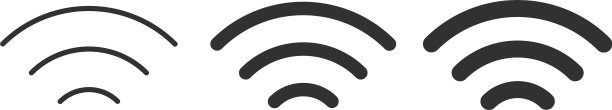 无线网络不同信号强度图片下载