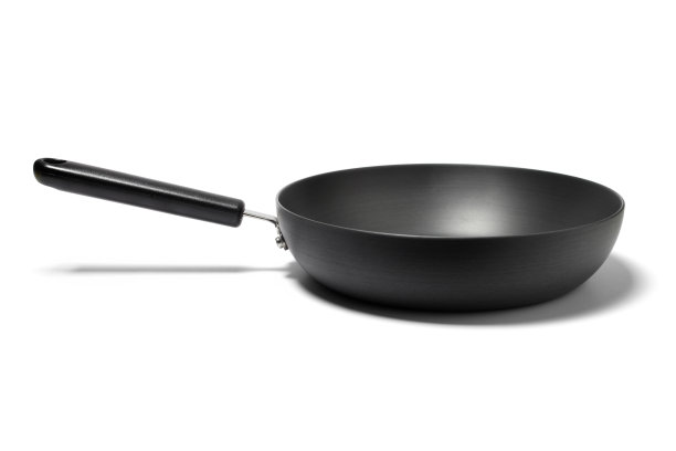 白色背景上的煎锅图片下载