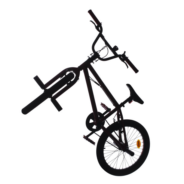 轮廓BMX自行车图片下载