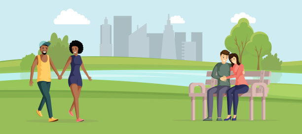 快乐情侣户外公寓图片下载