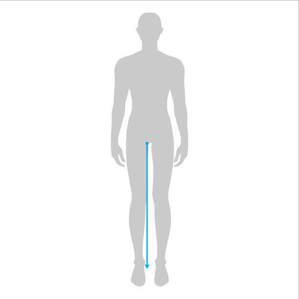 男人的测量方式图片下载