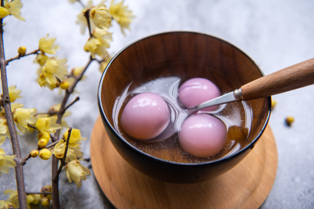 汤圆，中国传统美食图片下载