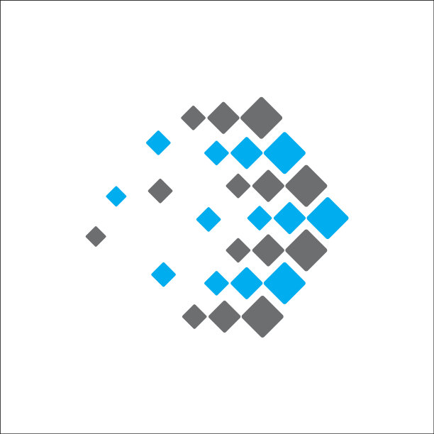 抽象箭头科技Logo图片下载