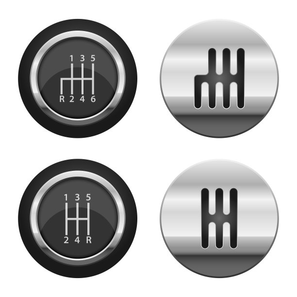 汽车移位矢量设计插图孤立的白色背景图片下载