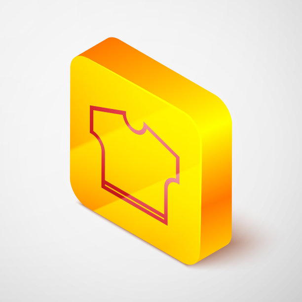 等距线t恤图标孤立在灰色图片下载