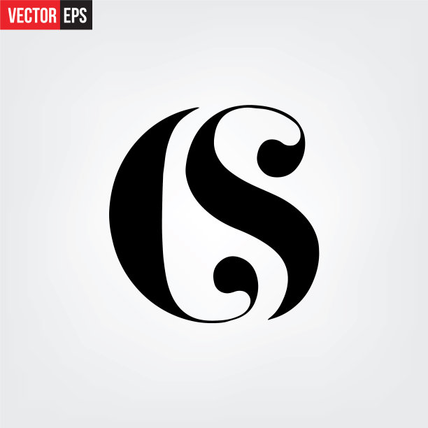 优雅的字母字体图片下载