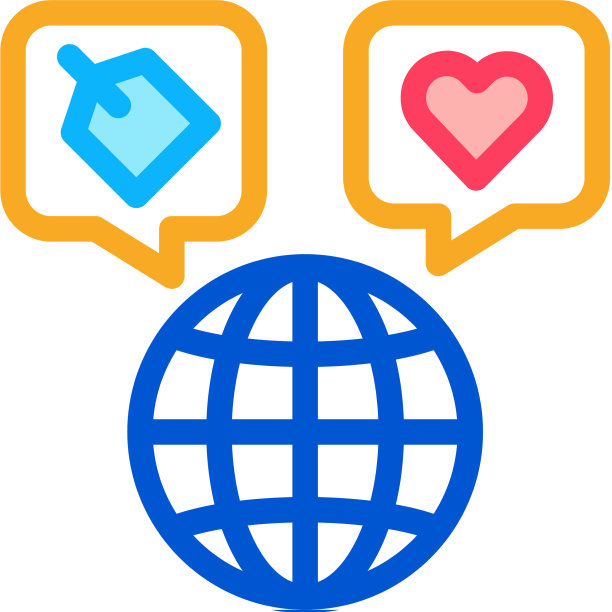 全球图标轮廓图片下载