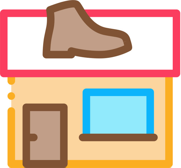 鞋修理建立图标轮廓图片下载