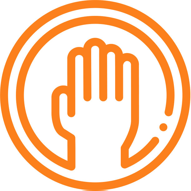 手圆形框架图标轮廓图片下载