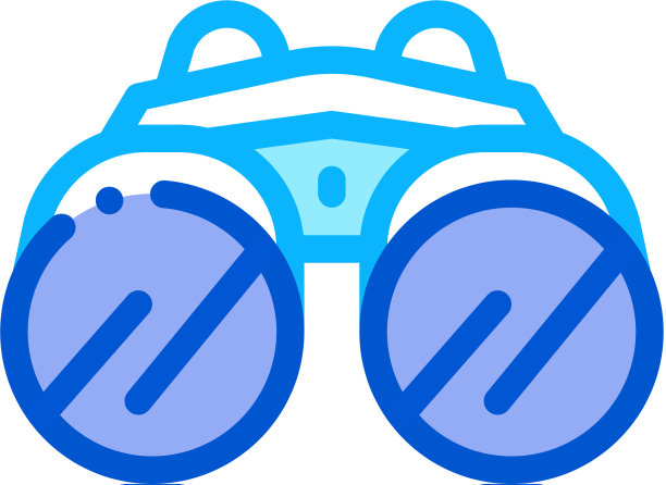 双目工具图标轮廓图片下载