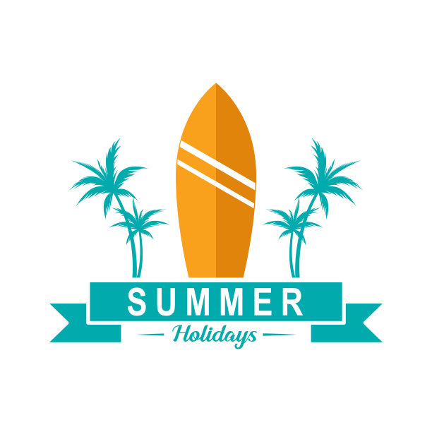 夏天冲浪图片下载