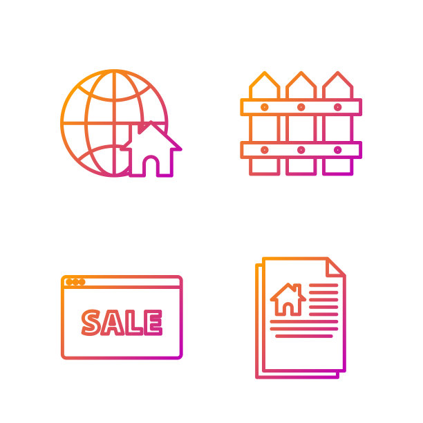 订行房屋合同，用文字挂签图片下载