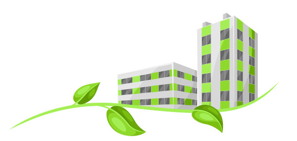 绿色城市的概念图片下载