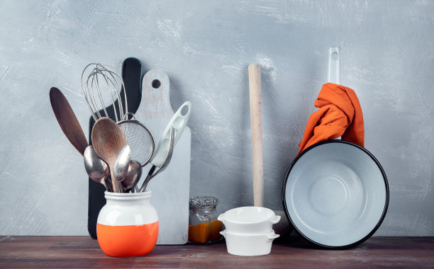 厨房用具。图片下载